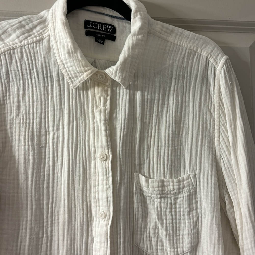 J.Crew Classic-Fit Button-Down - Picture 2 of 3